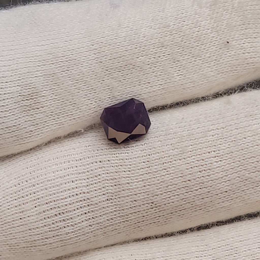 Natural Cushion Cut Kashmir Sapphire Gemstone – 3.45 Carats | Pakistan Origin