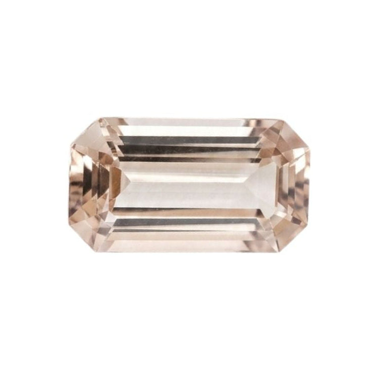 Silver nose ring with three small diamonds on a white background