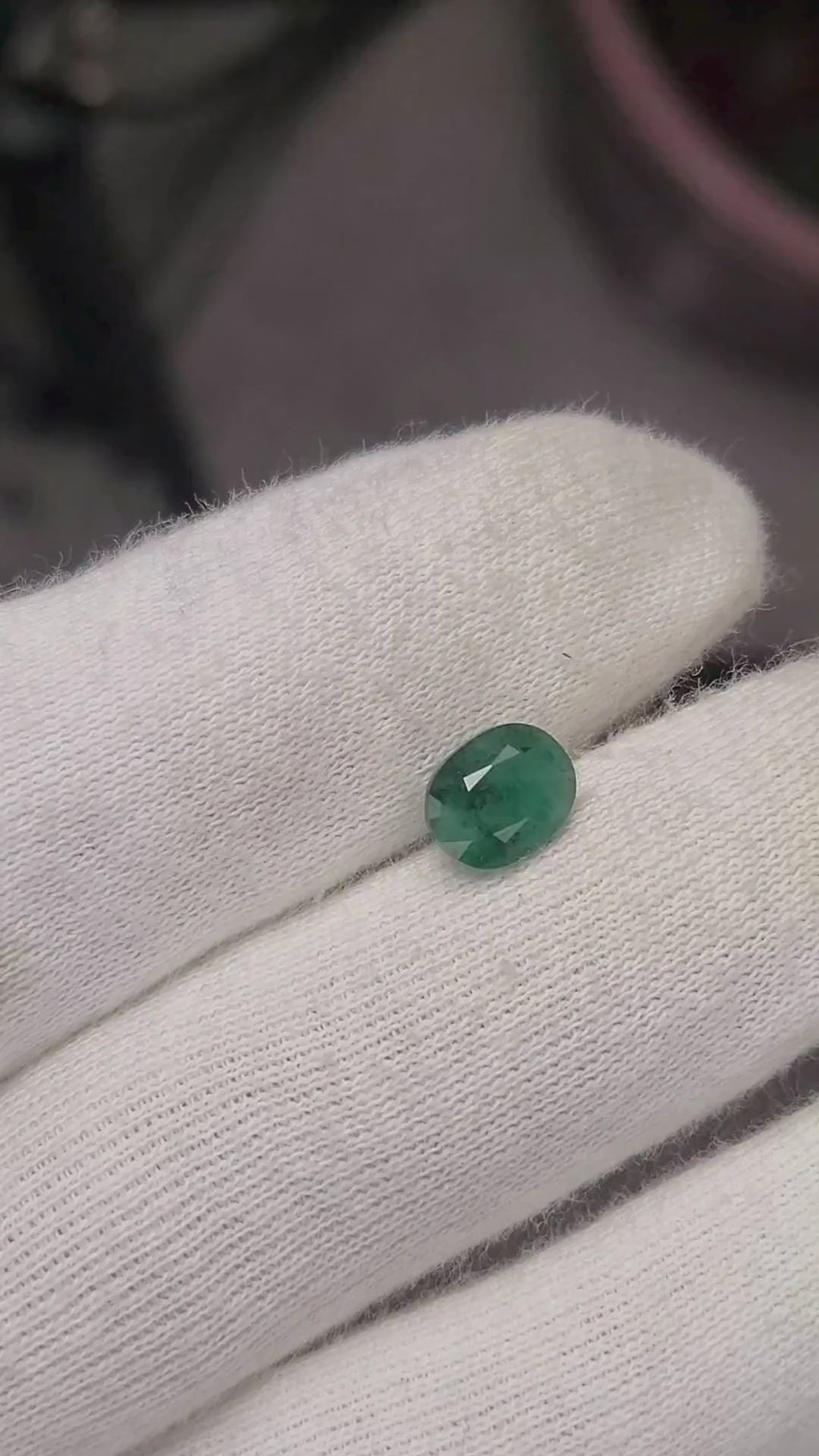 Natural Oval Cut Zambian Emerald Gemstone – 2.60 Carats | Africa Origin