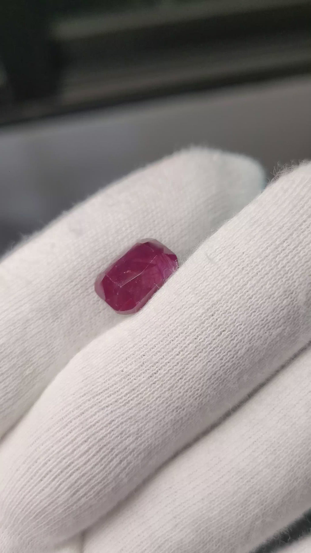 Natural Cushion Cut Ruby Gemstone – 10.70 Carats | Madagascar Origin