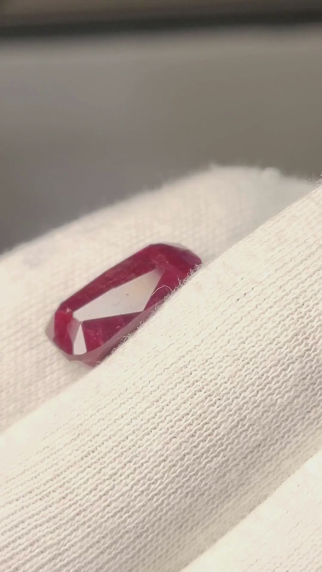 Natural Cushion Cut Ruby Gemstone – 20.45 Carats | Africa Origin