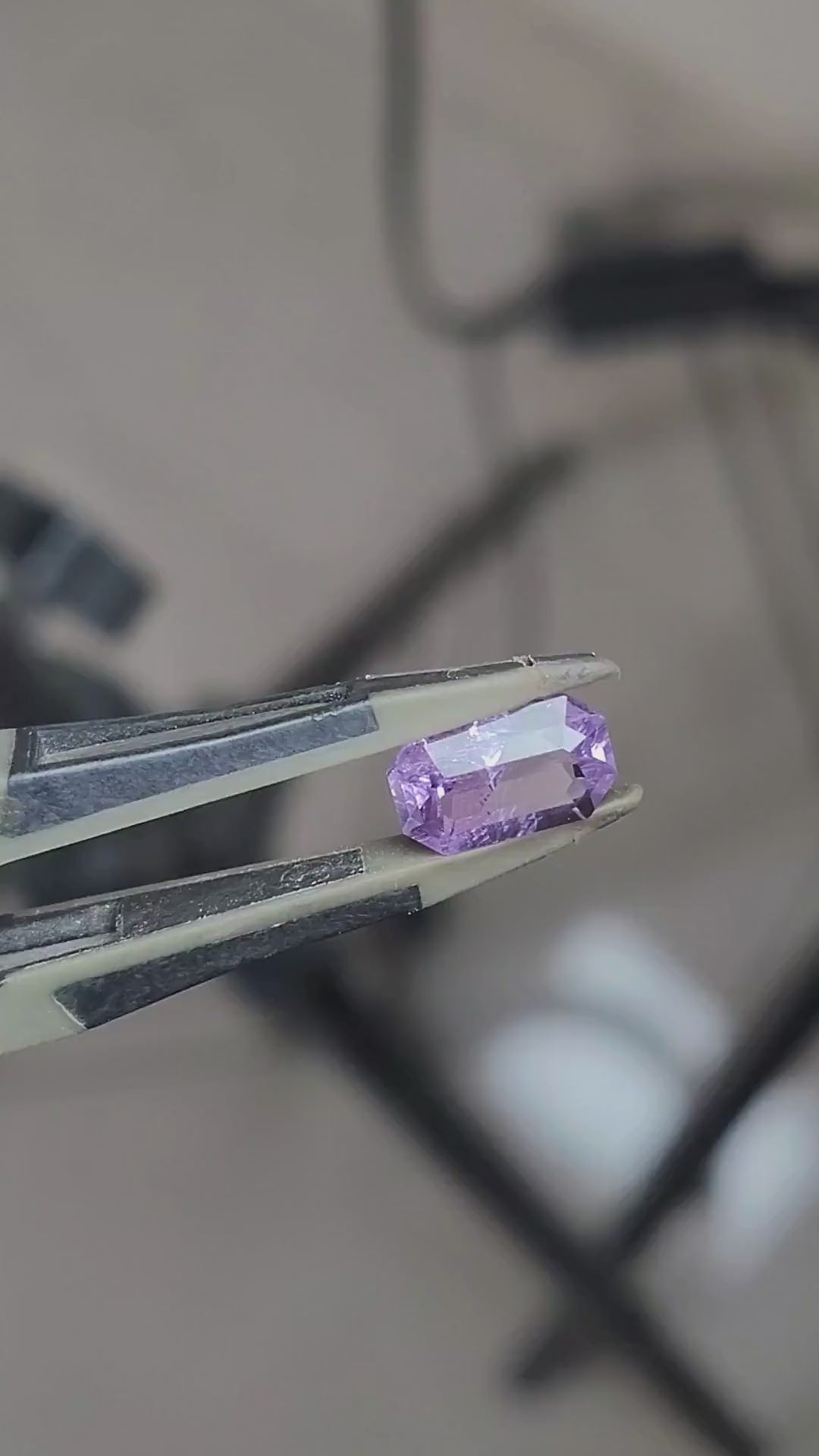 Natural Emerald Cut Amethyst Gemstone – 2.05 Carats | Brazil Origin