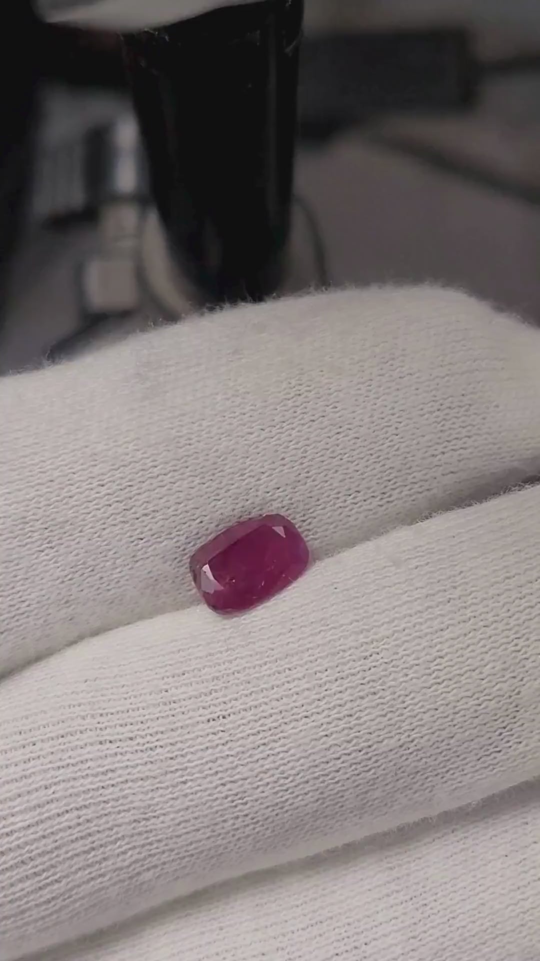 Natural Cushion Cut Ruby Gemstone – 2.25 Carats | Madagascar Origin